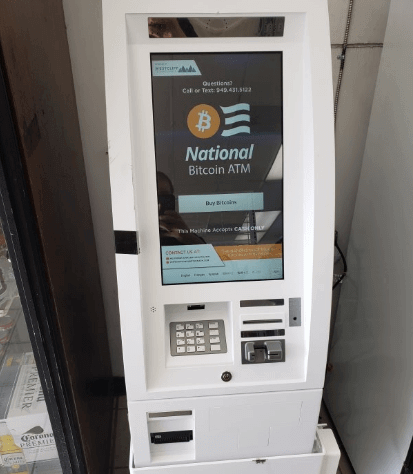 National Bitcoin ATM Machine