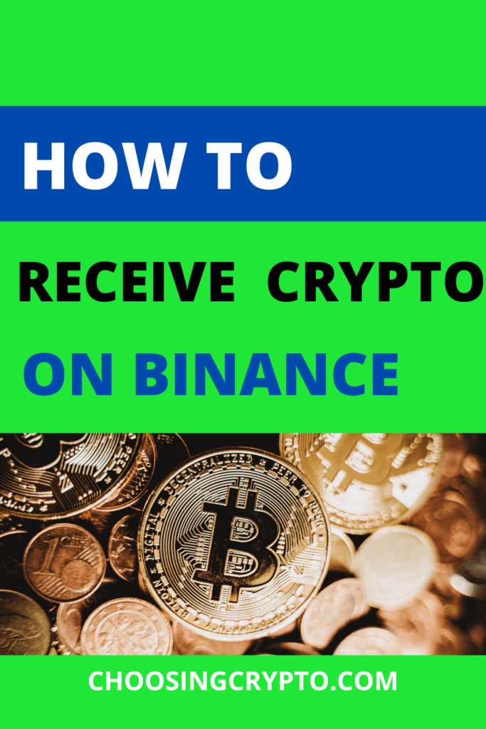 How To Receive Crypto On Binance