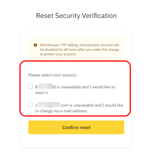 binance phone number already linked to an account