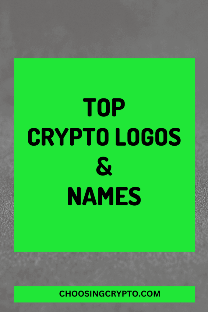 Top Crypto Logos and Names