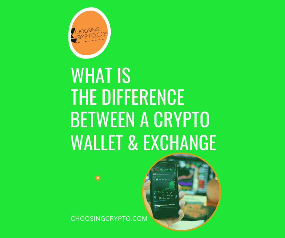 What is The Difference Between A Crypto Wallet and Exchange