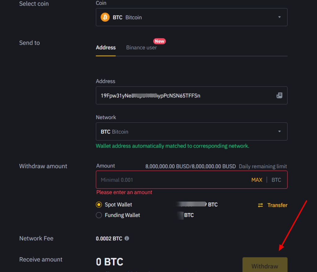 transfer from binance to bybit