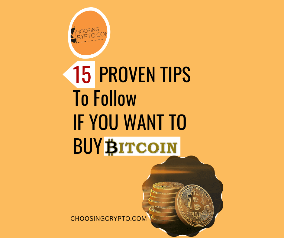 Tips if You Want to Buy Bitcoin