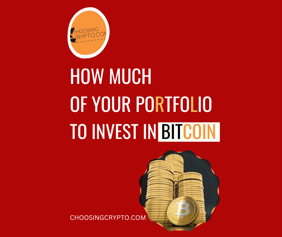 How Much of Your Portfolio to allocate to Bitcoin
