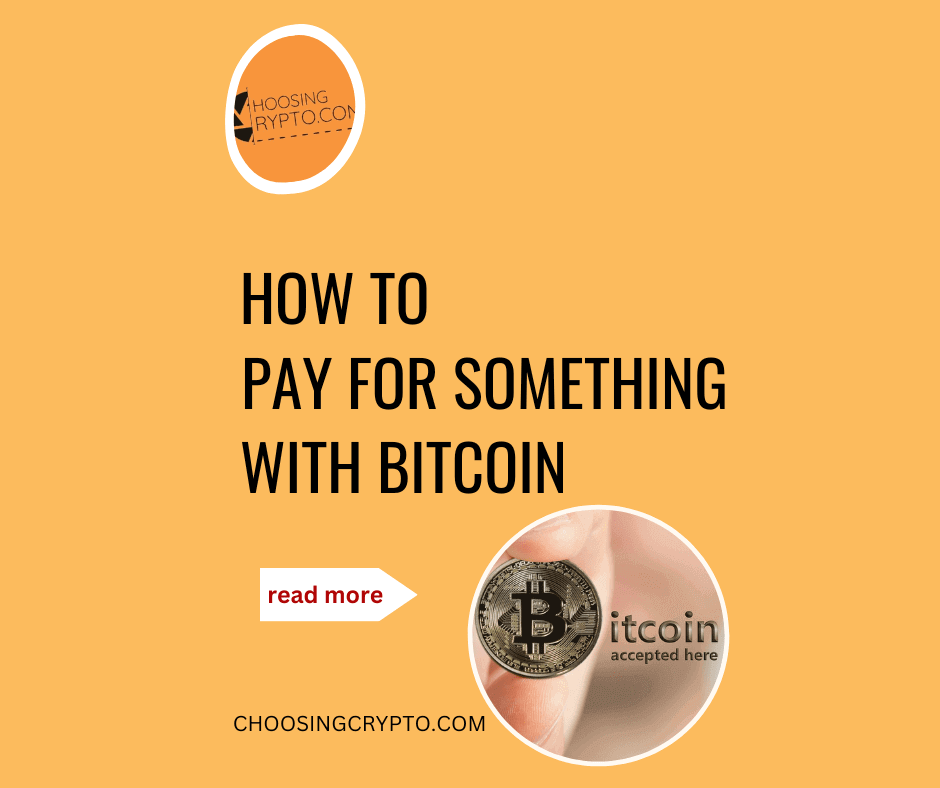 How to Pay with Bitcoin