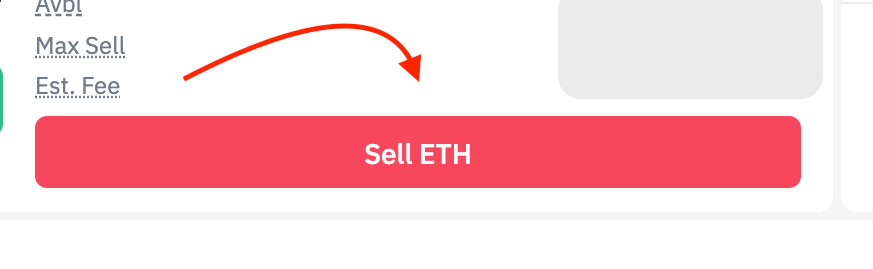 Binance OCO sell order placed