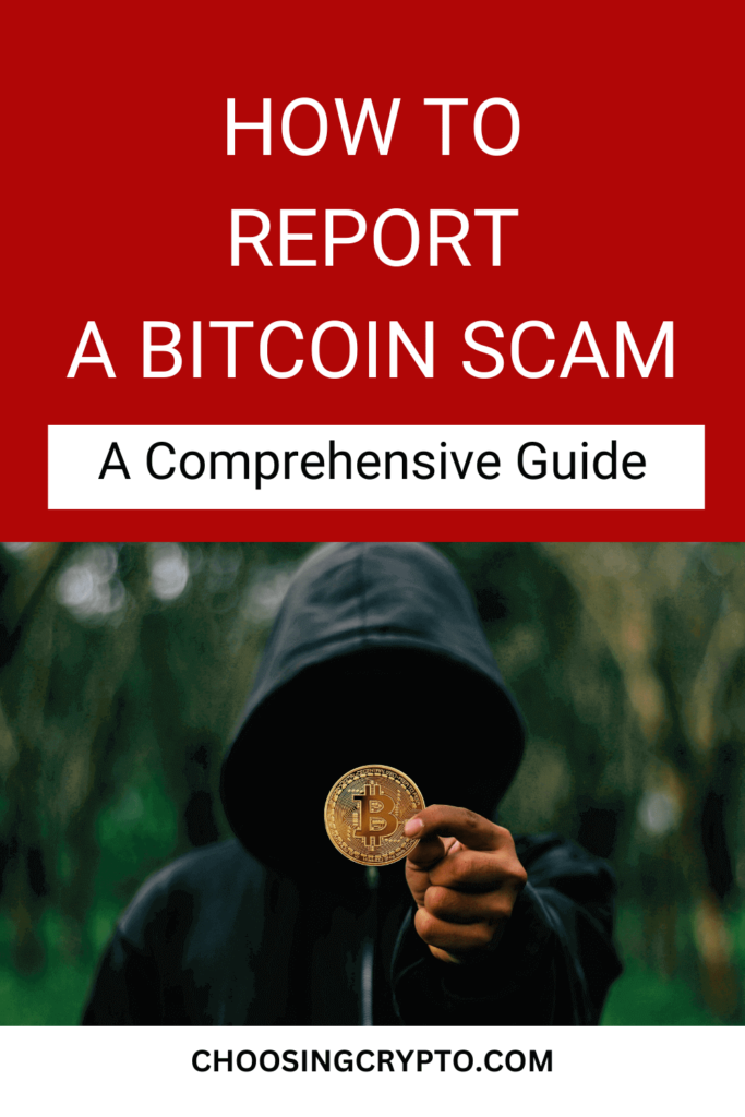 How to Report Bitcoin Scam