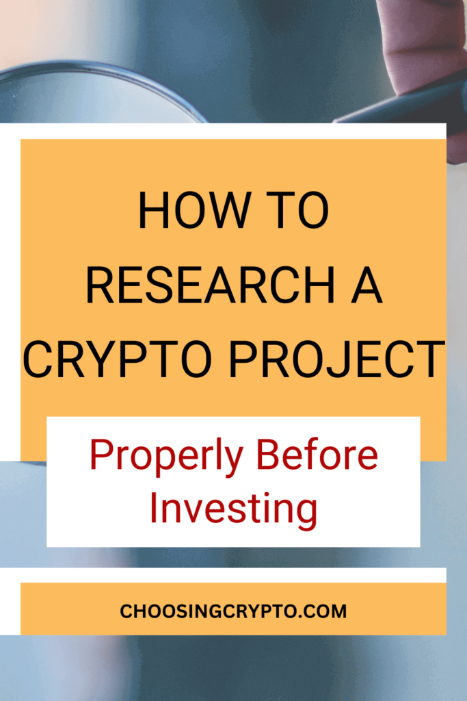 How to Research a Crypto Project Properly Before Investing