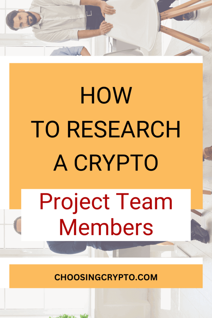 How to Research a Crypto Project Team Members