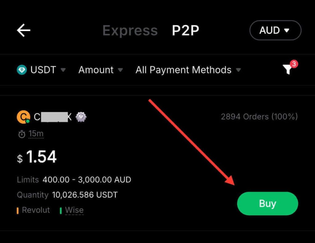 how to choose a reliable USDT seller on Bybit P2P