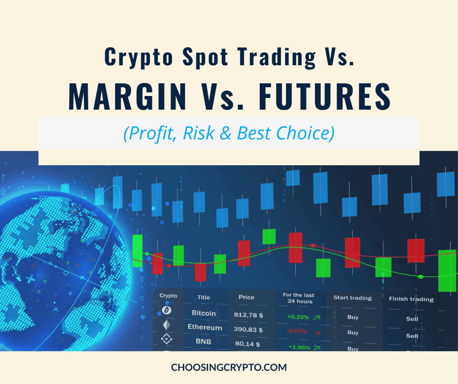 Spot vs Margin vs Futures Trading in Crypto